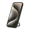 For iPhone 13 Pro Max Case Magnetic Kickstand PU Leather Coated PC+TPU Phone Cover