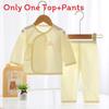 Baby Summer Lightweight Cotton Kimono Set With Antibacterial Feature For Newborns