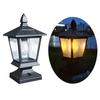 Solar Garden Light Garden Villa Pillar Light Fence Outdoor Waterproof Landscape Light Pillar Light