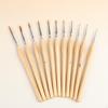 11 Pieces Miniature Paint Brushes Art Liner Portable Supplies Convenient Detail