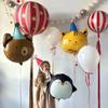 Мультяшные цирковые животные из фольги, воздушные шары для украшения детского дня рождения и фотосессии
