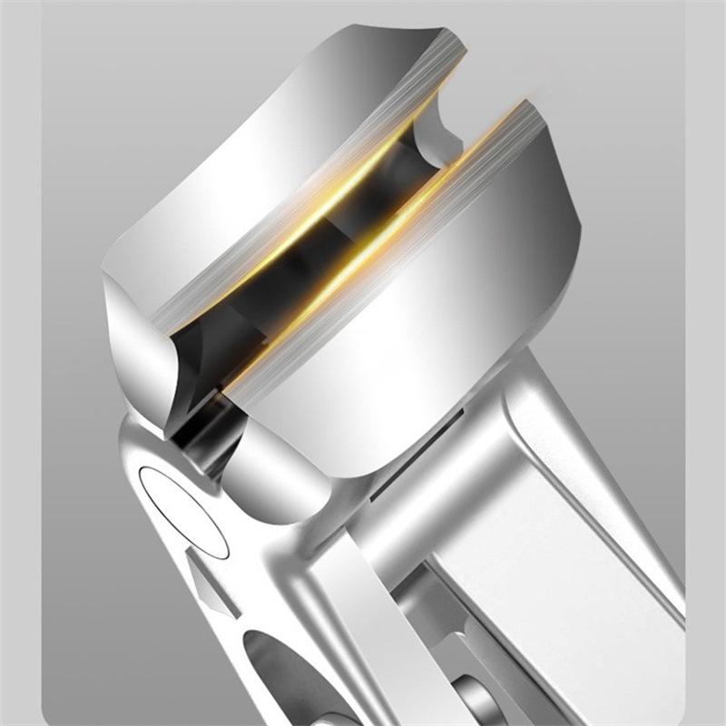 Professional Stainless Steel Nail Clipper Large Size Wide Jaw Opening Design for Thick Toenail Fingernail Job Title