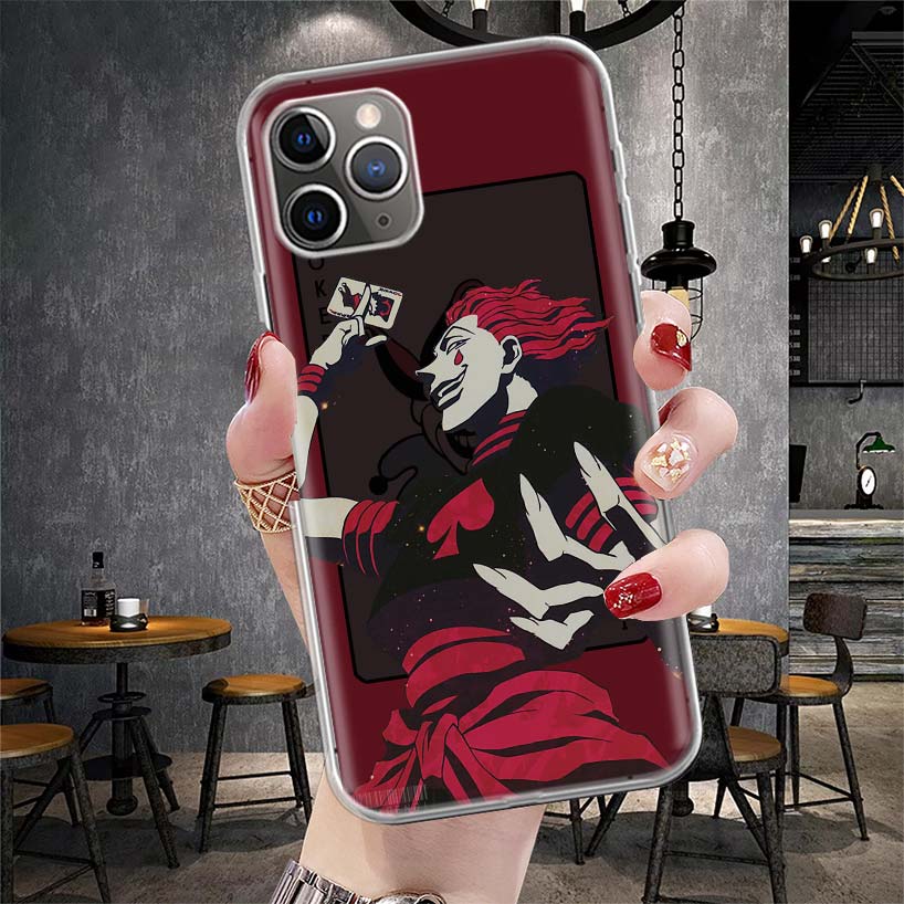 Hunter HXH Hisoka Soft Phone Case For IPhone 18 11 17 Air 16E 16 Pro Max 15 + 14 Plus 13 Mini 12 Apple 7 SE 8 Fundas Coque 11 17 Ai