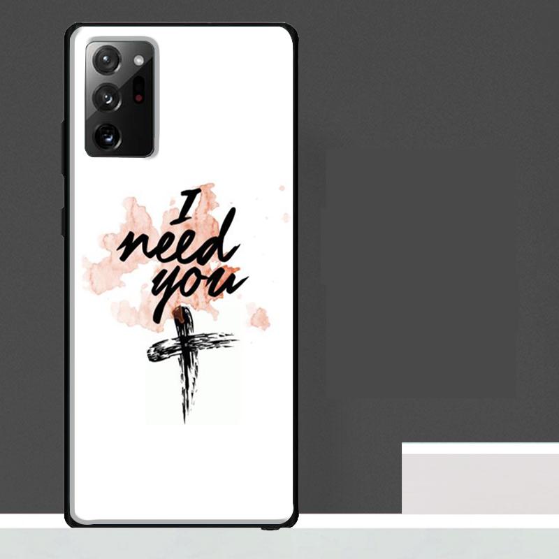 Чехол с цитатами из Библии для Samsung Galaxy S25 S24 S23 Ultra S9 S10 S20 S21 S22 Plus S23 FE S25 FE