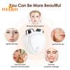 Устройство для массажа лица, микротоковая подтяжка кожи, подтяжка лица для похудения, вибрация, улучшение кровообращения, целлюлит, ноги, массажер для лица, плеч и головы