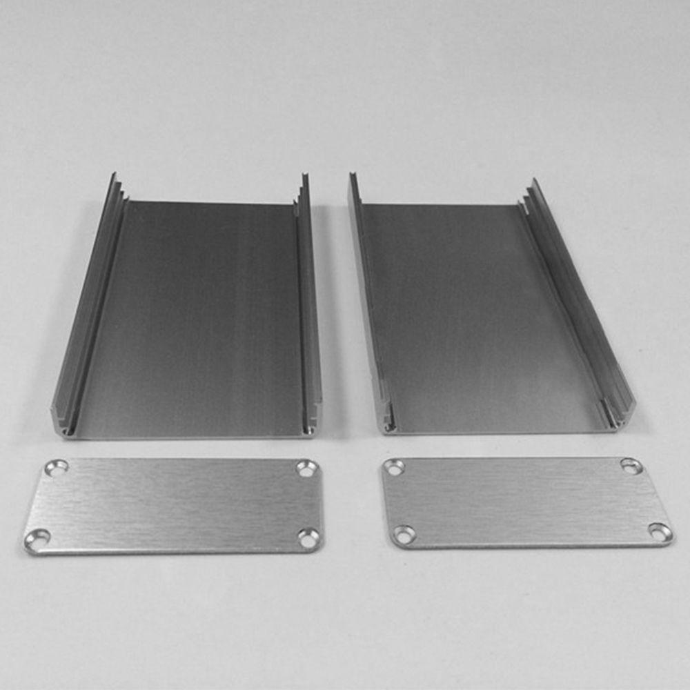 Silver Tool 50*80*20mm Circuit Board Shell Power Case Electronic Project Box Enclosure Case