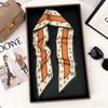 Spring and Autumn Thin and narrow long silk scarves Women's Korean version Summer decoration with shirts, suits, scarves, headbands, streamers, tied b