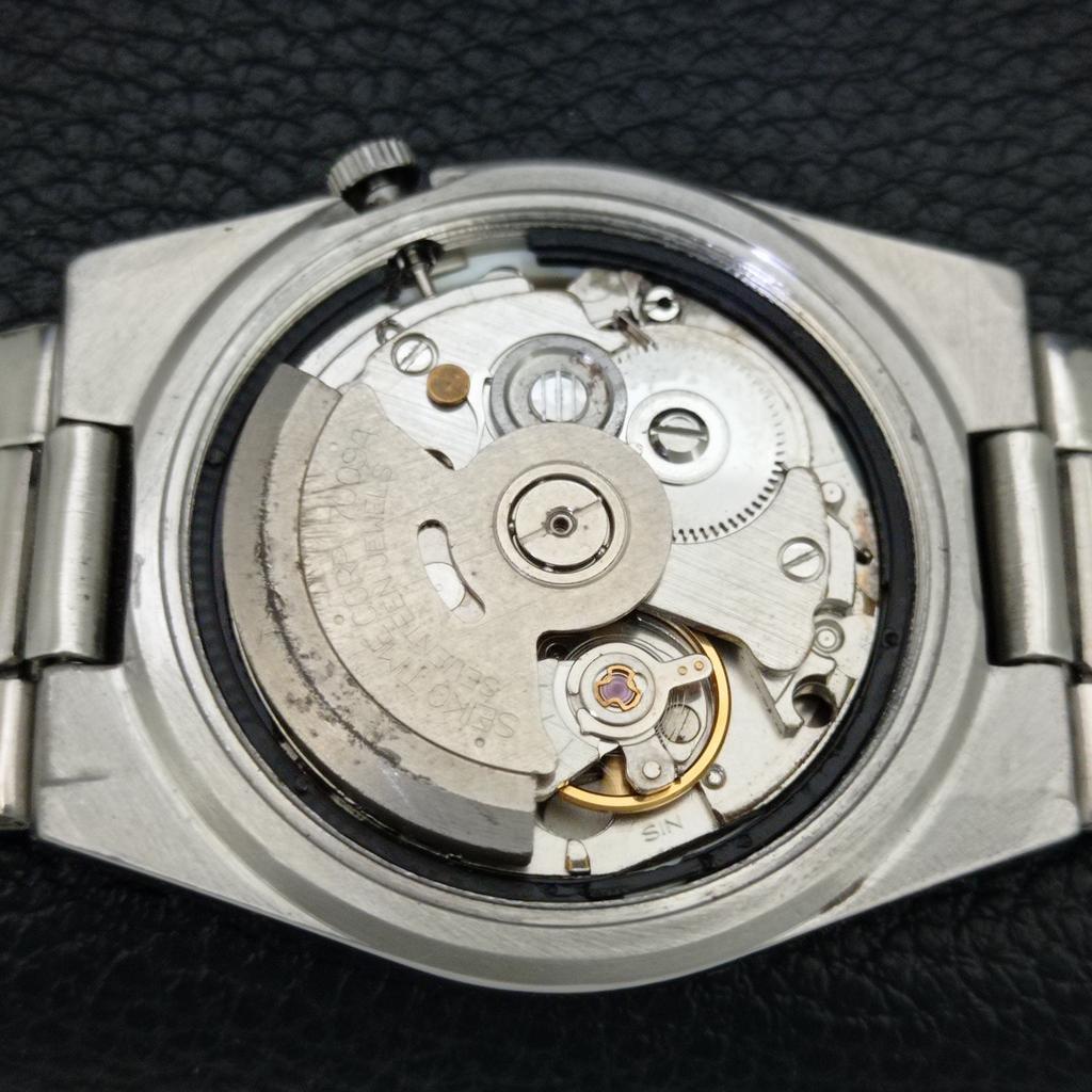 ОРИГИНАЛЬНЫЕ ВИНТАЖНЫЕ АВТОМАТИЧЕСКИЕ МУЖСКИЕ ЧАСЫ SEIKO EXPO 70 ЯПОНИЯ СИНЕГО ЦВЕТА a708786-1