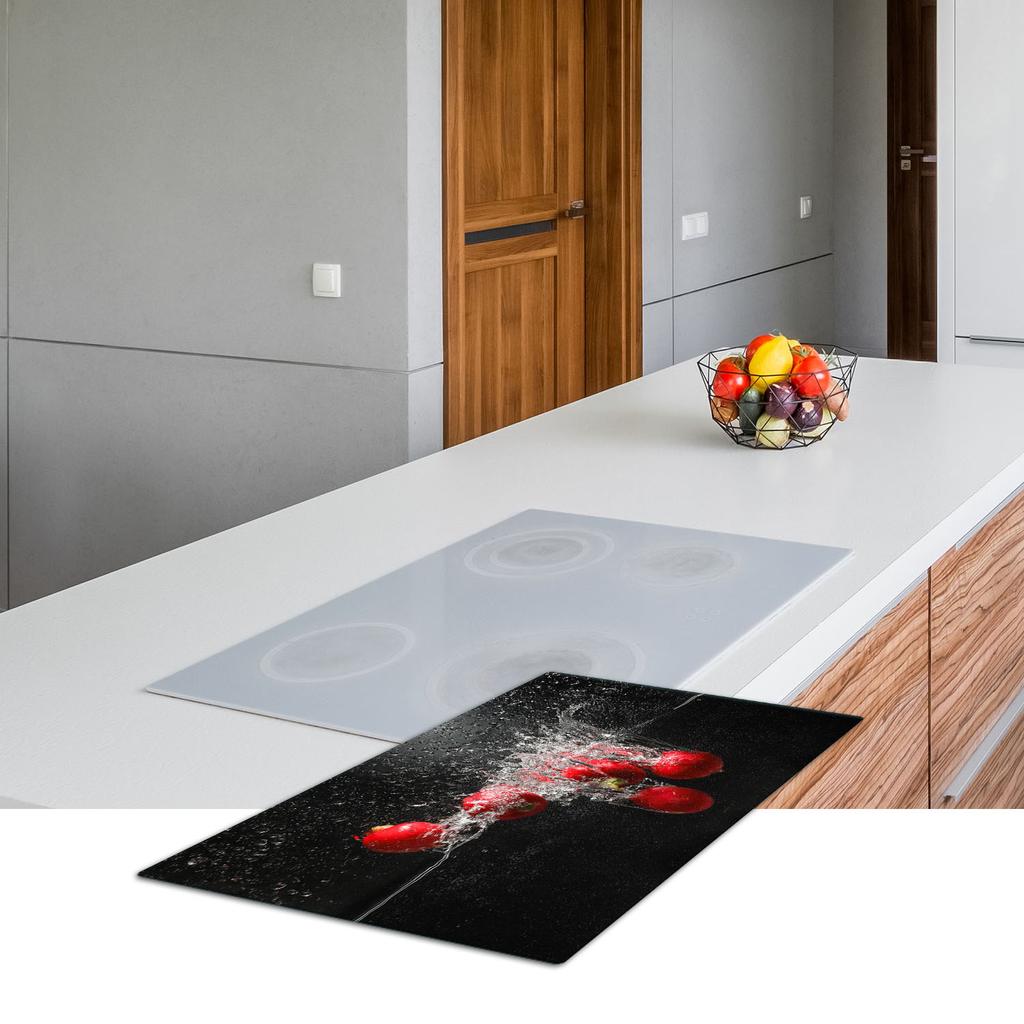 GLASS PROTECTIVE PLATE FOR STOVE 90X52 FRUIT