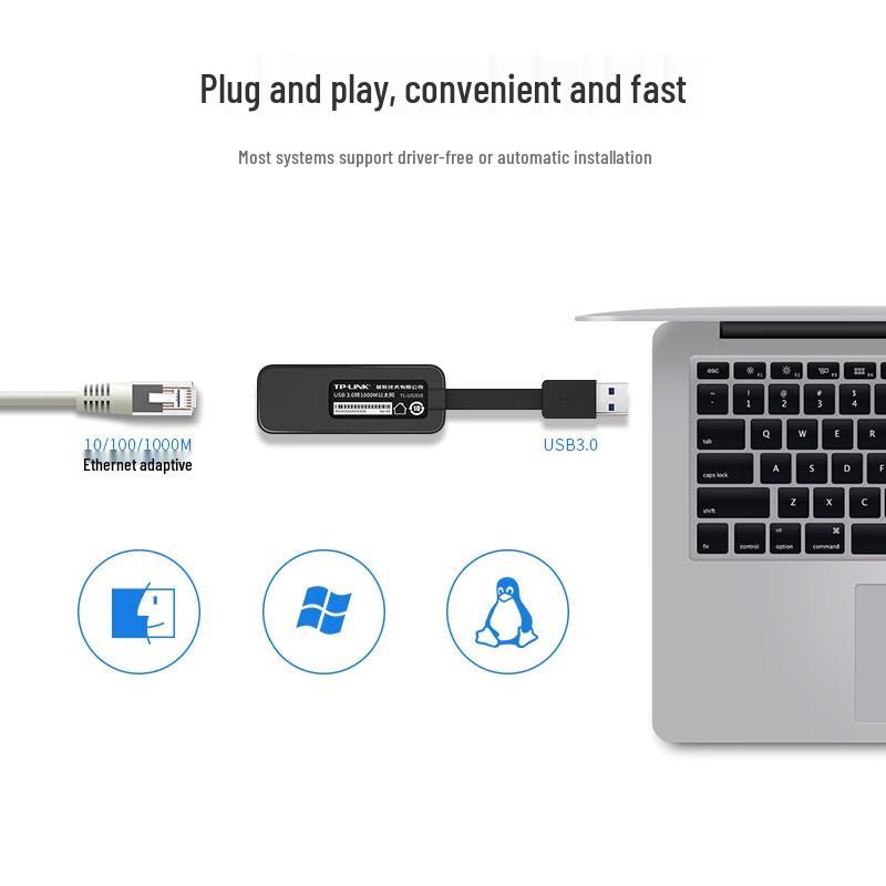 TP-LINK USB 3.0 to Gigabit Ethernet Adapter