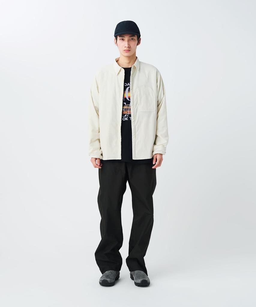Flexible Insulated Shirt Tops Shirt Long Sleeve Padded ECRU M [Snow Peak] SH-26SU001 Men's Women's