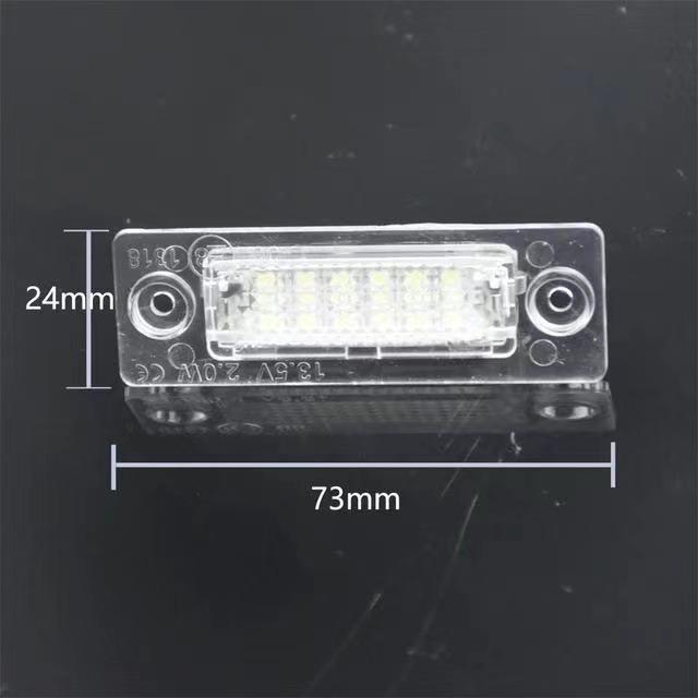Светодиодный фонарь подсветки номерного знака для Volkswagen Touran, Jetta, Caddy