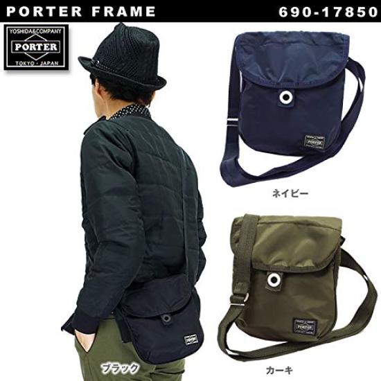 Porter Yoshida Bag Frame Mini Shoulder Bag 690-17850 (3.Navy (50))