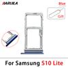 Sim Card Holder For Samsung S10 Lite G770F G770F/D G770 Phone New Dual SIM Chip Drawer SD Card Tray Adapter Slot