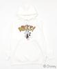 WEGO Unisex Disney Graphic Disney Size White Hoodie/Sweatshirt, Fall/Winter Casual, Gift, Men's, L,