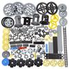 ASTEM 100 деталей + Technic Gears and Axles Lego Technic Set, Gear Rack (Шестерня-Штифт-Ось Дифференциал Новый) Набор деталей для сборки машинки (Ран