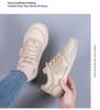 2025 Women's Autumn Soft Sole Non-Slip Leather Sneakers - Lightweight, Wear-Resistant, All-Match White Casual Shoes