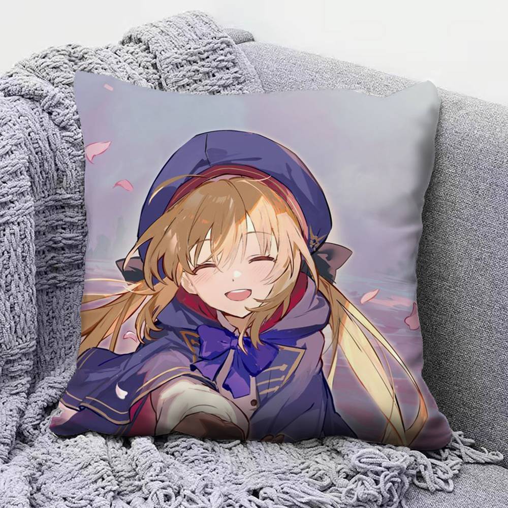 Arthuria Caster Fate Grand Order Game Pillow Covers Home Sofa Cushion Covers and Aecorative Custom