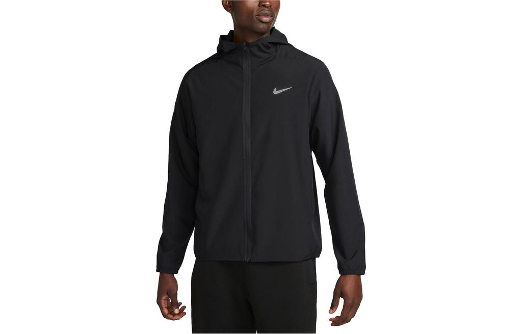 Nike Куртки Мужские Черные С Капюшоном Умеренные Другие FB7482-010