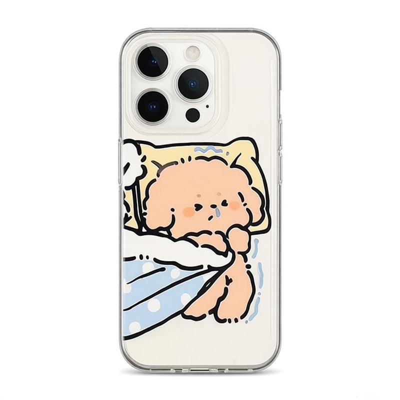 Девочки Мальтийская Корея Чехол для телефона Для iPhone 17 Pro Max 16 Pro 15 Plus 14 13 mini 12 11 16E Plus 17Air Модный Мягкий Чехол