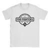 Мужская Женская Футболка F-Foo F-Fighters Band 100% Хлопковая Одежда Винтажная Футболка с Коротким Рукавом и Круглым Вырезом Идея для Подарка Футболки