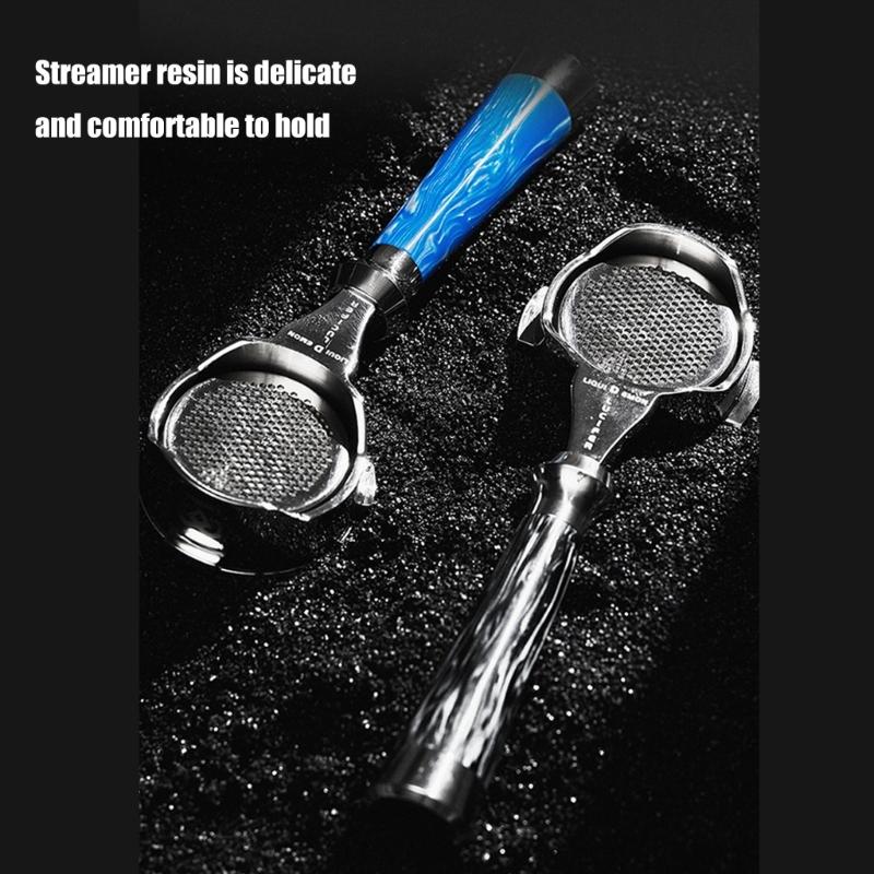 Stainless Steel Bottomless Portafilter Handle Espresso Machine Filter Holder Professional Home Brewing Equipment