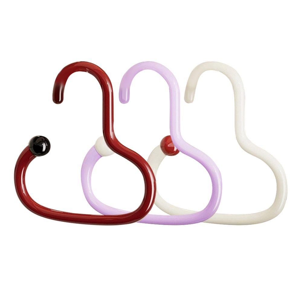 Non-marking Hat Storage Hook Dopamine Scarf Towel Tie Hanging Rack Durable Hat Hook for Cloakroom