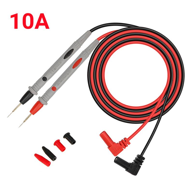 20A 1000V мультиметр тестовые головки игольчатый штифт цифровой мультиметр головка проволочная ручка комплект кабелей мультиметр вольтметр силиконовый тестер комплект