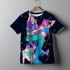 Модная повседневная детская футболка KPop Охотники на демонов Крутая футболка для девочек Топ Забавный подарок для фанатов Футболка - Одежда KPop Охотники на демонов