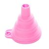 High Temperature Resistant Silicone Funnel Large Opening For Engine Fluids Pouring Efficient Foldable Portable Design
