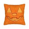 Kawaii Pumpkin Face Halloween Square Pillow Cases  Cushion Cover Awesome Decorative Throw Pillow Case Cover for Home 45*45cm