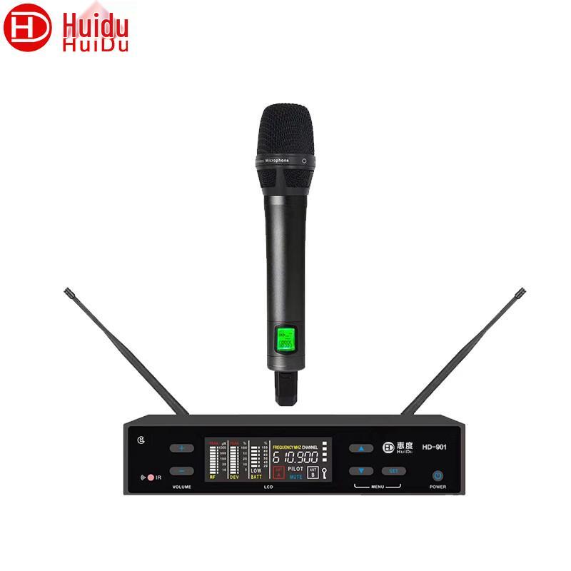 HuiDu HD-901 Professional True Diversity Wireless Microphone (CN version)
