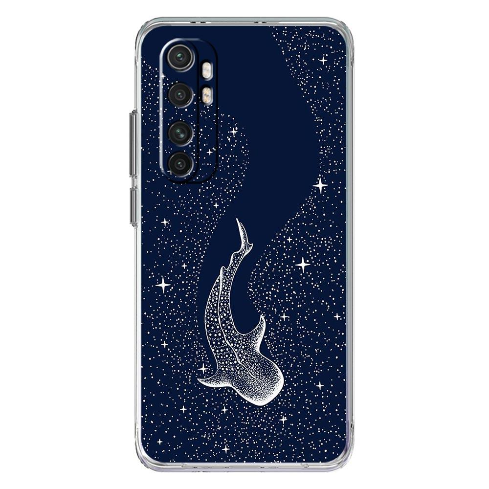 Чехол для телефона Косатка Орка для Xiaomi Mi Poco X6 X5 NFC X3 F6 F5 Pro F4 F3 15 14T 14 13T 12T 12 13 Lite 11 Прозрачный чехол