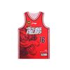 Li Ning Коллекция CBA Баскетбольные майки Мужские Li Ning Красный Средний AAYUA47-1