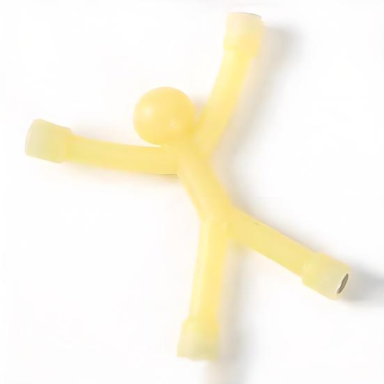 10 шт. Магнит для снятия стресса Мужская игрушка Красочный 3D Мужской магнит на холодильник Детям Взрослым Портативная дорожная сенсорная игрушка