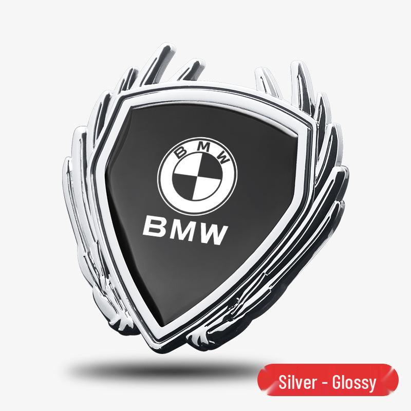 Эмблемы BMW 2 серии: Металлические значки-крылья, Эмблемы на боковые окна, Декоративные наклейки для моделей 225L, 225i, 220i.