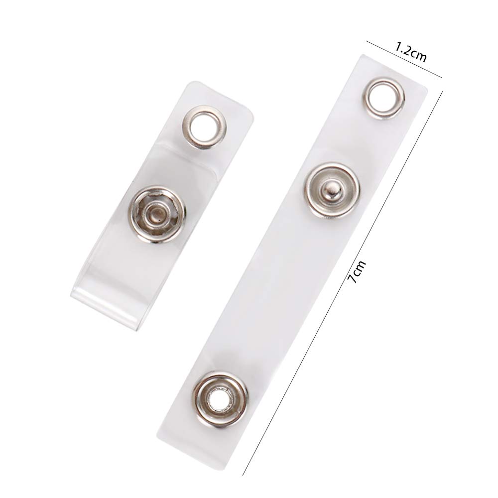 10 шт./лот Высококачественный Прозрачный Держатель для ID-карты Шнурок Бейджи для Именной Карты Брелок Держатель для Бейджа Аксессуары с Пряжкой