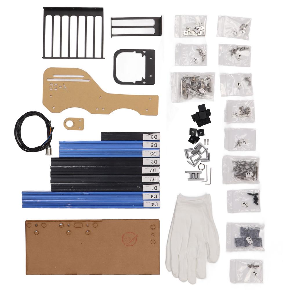 Computer Open Case Bracket Excellent Heat Dissipation Vertical Aluminum DIY Frame ATX MATX ITX Open