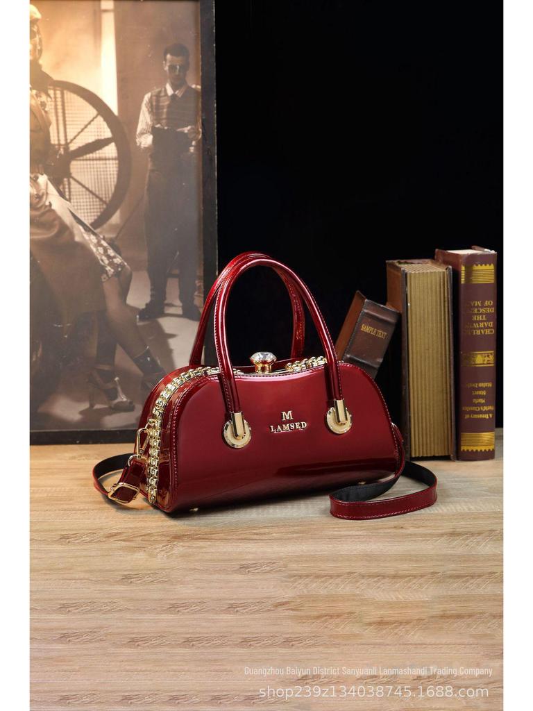 Вечерняя сумка Lanmashanti с бриллиантами - самая продаваемая мерцающая сумка-клипса в Европе и Америке