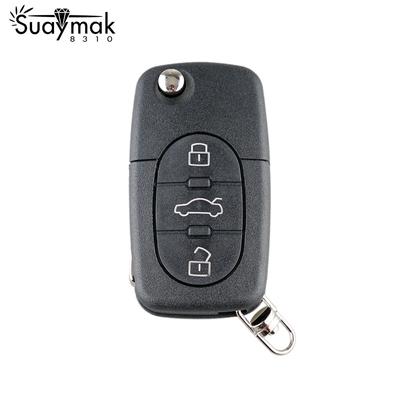 3 кнопки для Aud A1 A2 S2 A3 S3 A4 S4 A6 S6 A8 TT, автомобильный чехол для ключей, держатель CR2032/HAA