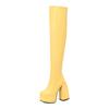 Over The Knee High Boots for Women Ins  Sexy Knee High Boots High Platform Side Zipper Thick Ultra-High Heels Long Shoes 48