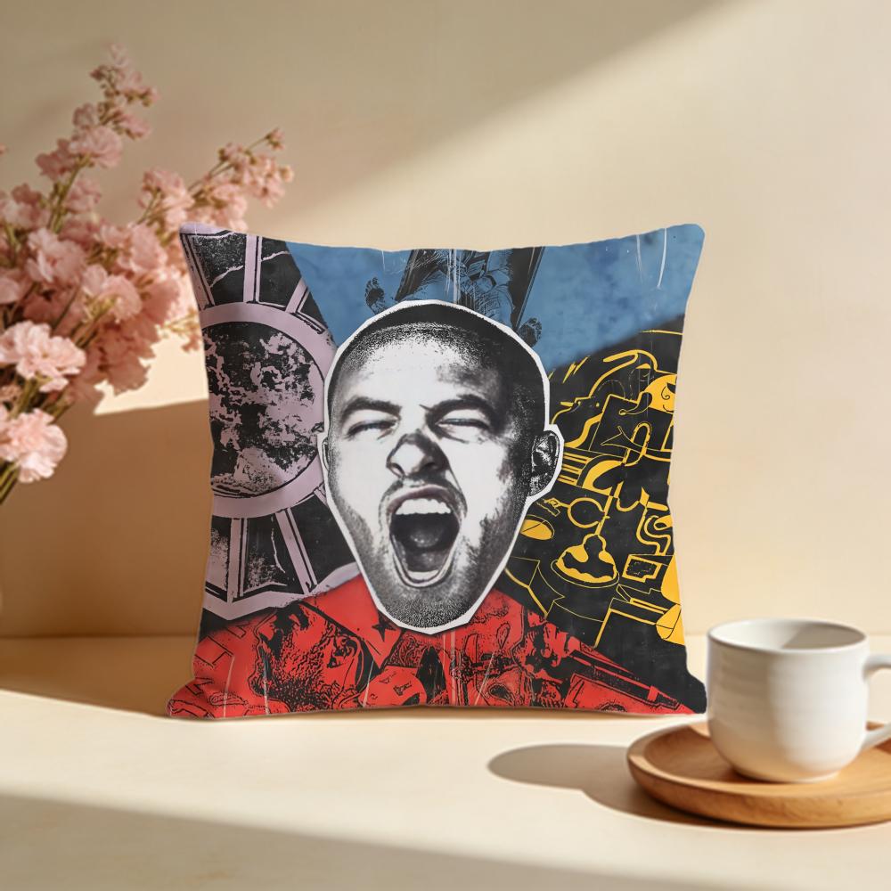 Hot MMac Miller Balloonerismew Cushion Cover Stylish Washable Pillow Cover Ideal for Couch Bedroom Car Decoration
