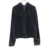 Fleece Jacket L Black Outdoor Zip Hoodie Women Used
