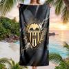 Valencia FC print Quick Dry Beach Towel Microfiber Absorbent Portable Travel Swimming Towel