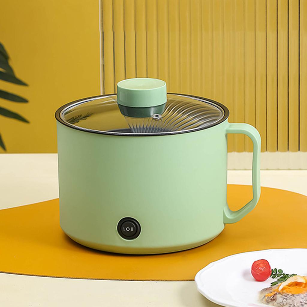 Multifunctional Cooking Pot Small Mini Electric Rapid Noodle Cooker for Student Dormitories Personal Use CN
