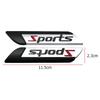 FVEX7 Car Fender Side Badge Sticker for Toyota Sport Logo Yaris Corolla 4Runner Avalon CHR Auto Body Emblem Exterior Accessories