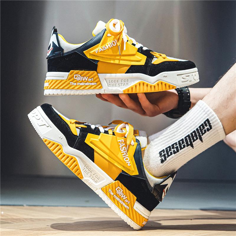 Модные трендовые вулканизированные кроссовки для мужчин, новые студенческие спортивные кроссовки для ходьбы, мужские повседневные кроссовки для бега в британском стиле, уличный стиль для мужчин