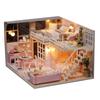 P244 Подарок DIY Кукольный Дом 3D Стерео Ручная Модель Сборка Дома Творческий Деревянный Подарок На День Рождения Игрушка