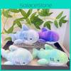 Shark Adorable Rainbow Plush Toy Cute Stuffed Animal Keychain Bag Charm For Kids