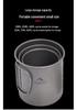 Widesea Titanium Camping Cup 450ML – Lightweight Outdoor Coffee Cup/Tableware